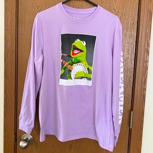 Kermit the frog long sleeve shirt